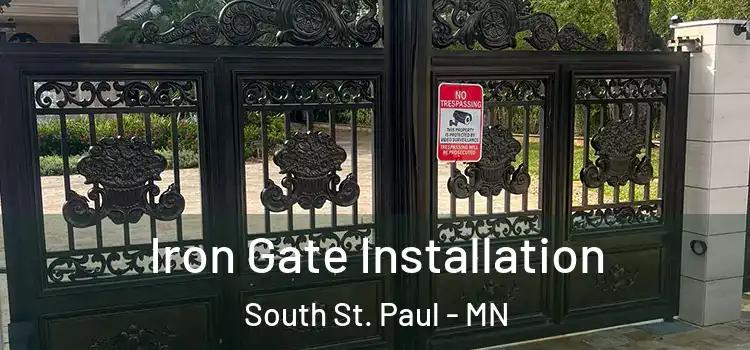 Iron Gate Installation South St. Paul - MN